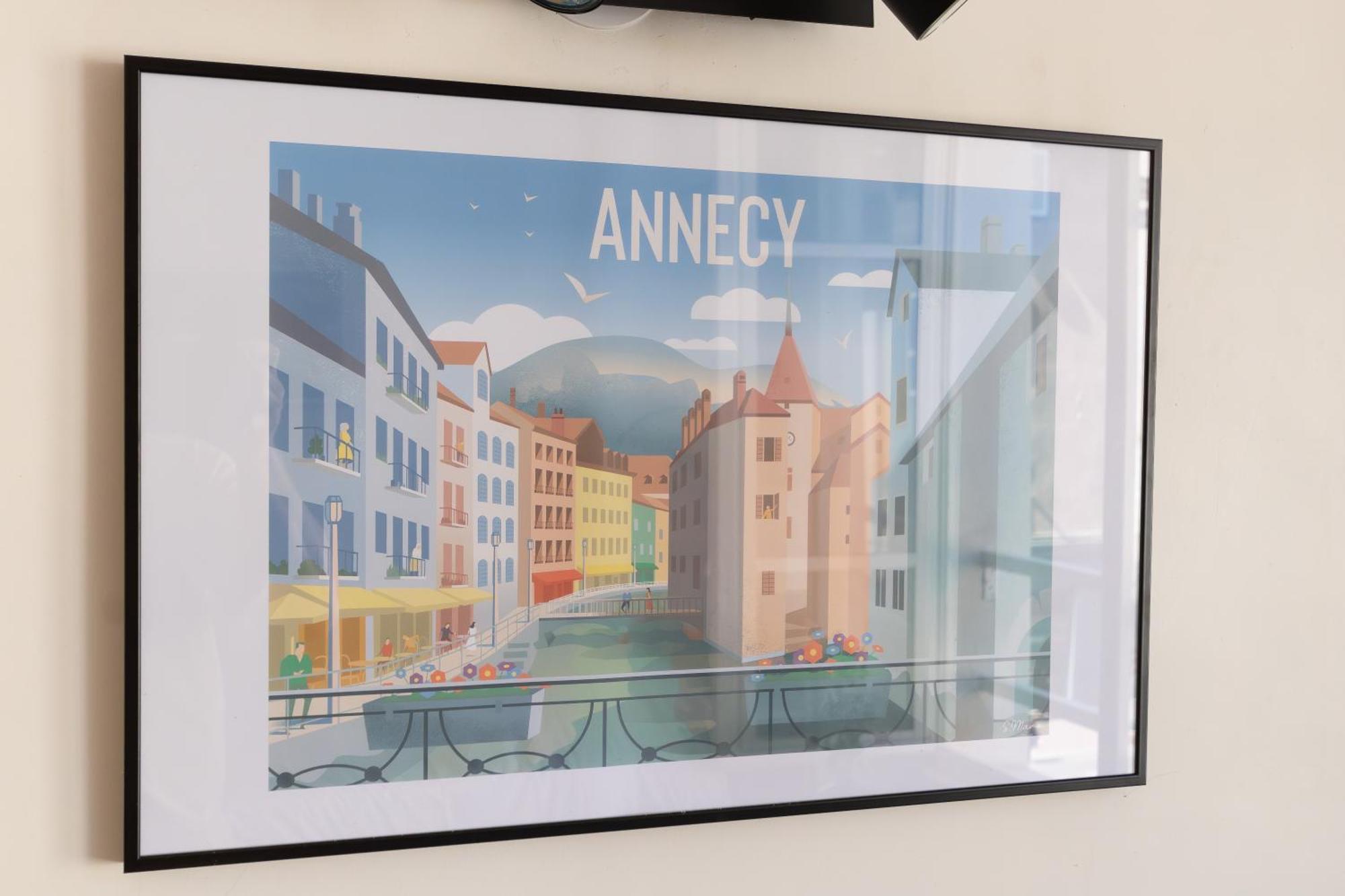 Cabana & Le Cocon Annecy Centre - Proche Gare Et Lac Ngoại thất bức ảnh
